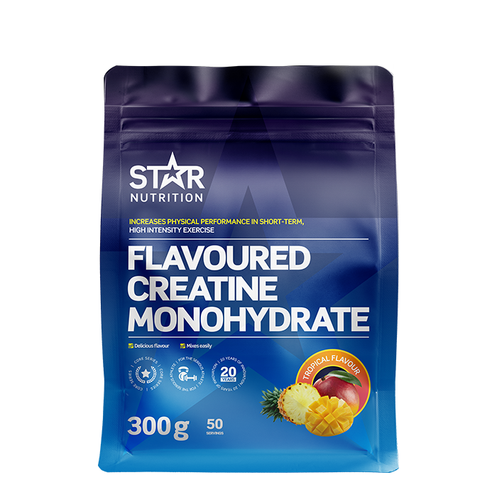 Maustettu kreatiinimonohydraatti 300 g tropical_new