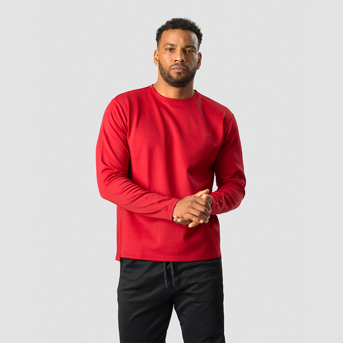 ICANIWILL Training Club Long Sleeve Red