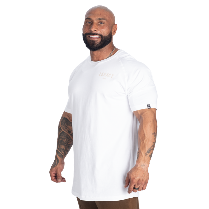 1982 Raglan T‑Paita Valkoinen Beige