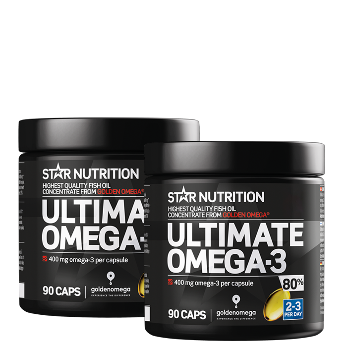 2 x Ultimate Omega-3 80% 90 kapselia