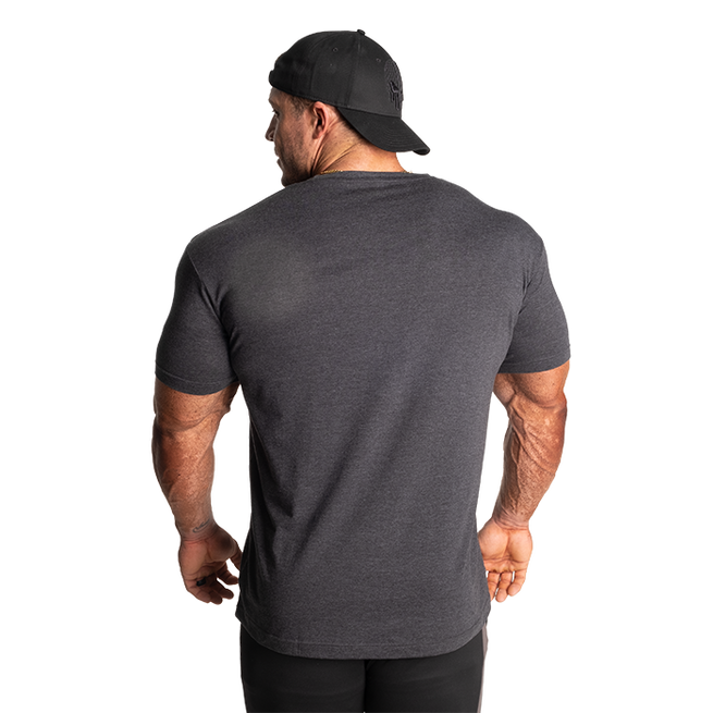Cadet Tee, Dark Grey Melange
