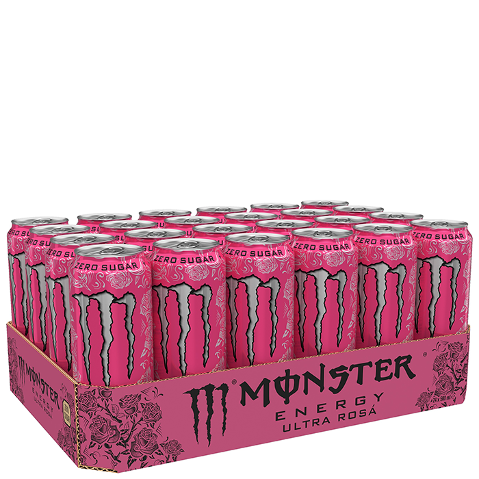 24 x Monster Energy Ultra 50 cl Rosá