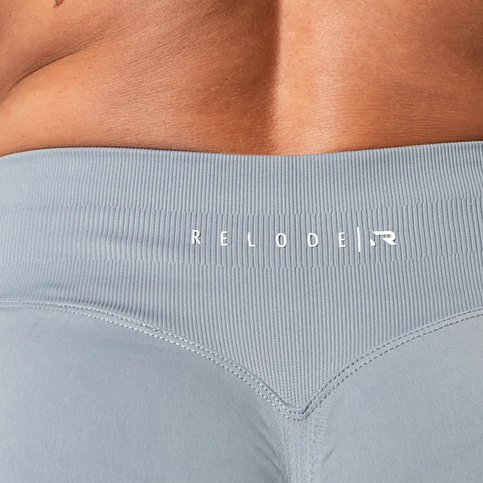Aura Seamless Scrunch Trikoot Tummanharmaa