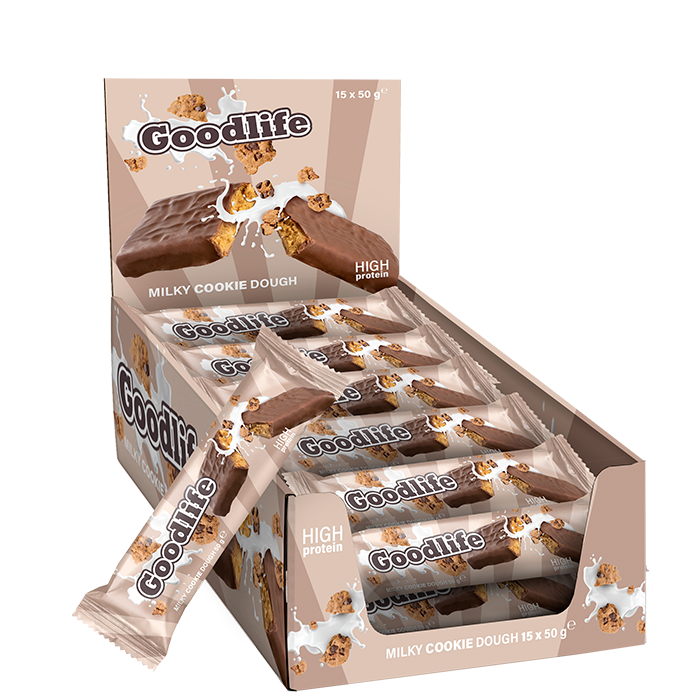 15 x Goodlife 50 g Milky Cookie Dough