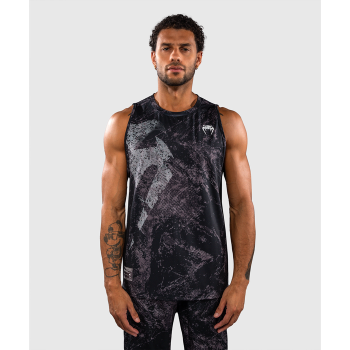 Venum RAGE & WORKOUT Dry Tech Tank Top Musta/Harmaa