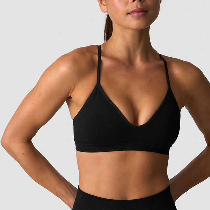 Smooth Seamless Urheiluliivit Musta