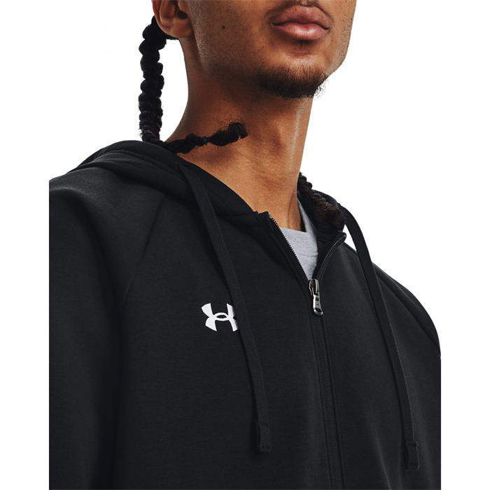 UA Rival Fleece FZ Huppari Musta