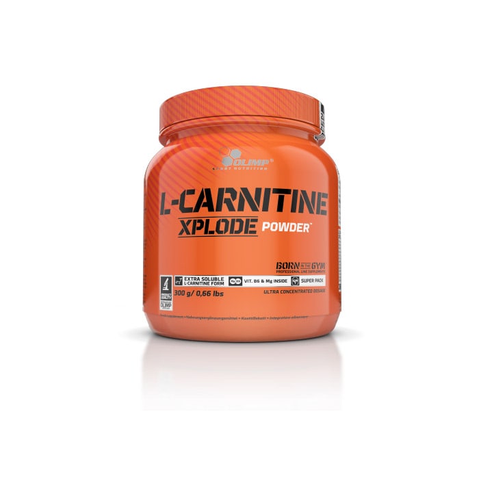 L-Carnitine Xplode Powder, 300 g, Orange