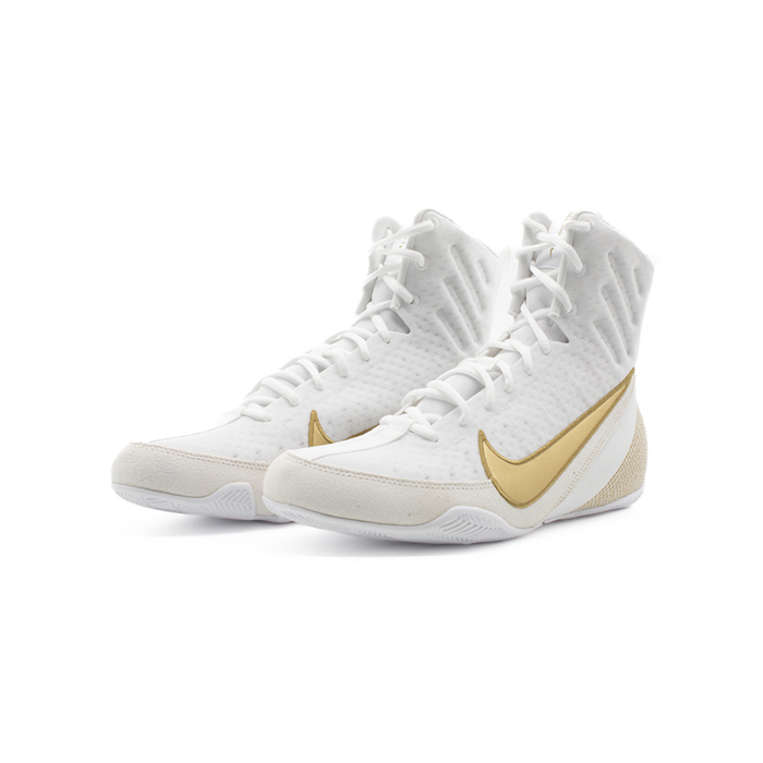 Nike Machomai 3 Nyrkkeilykeng&auml;t Valkoinen Kulta