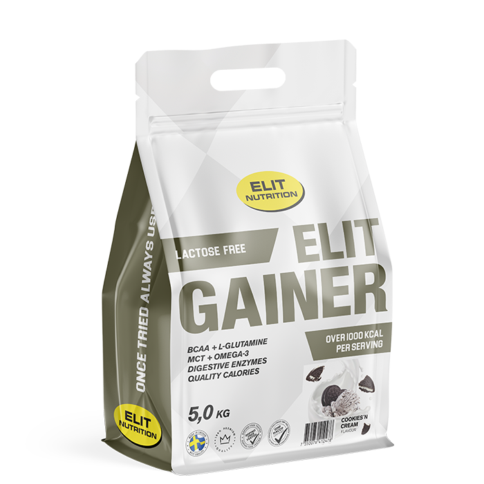 ELIT Gainer Laktoositon 5 kg cookies_n_cream