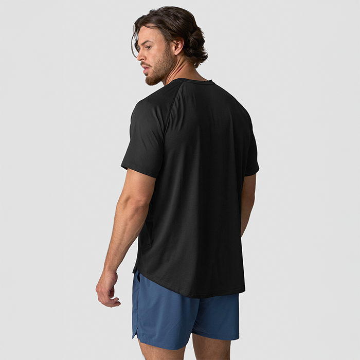 Stride Raglan T-paita Musta