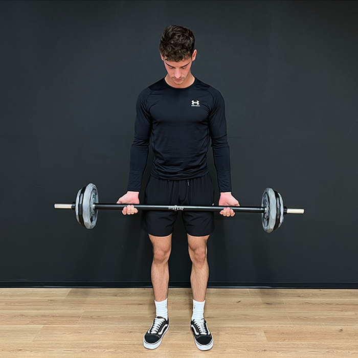 Pumppusarja Tanko ja painolevyt 17,5 kg