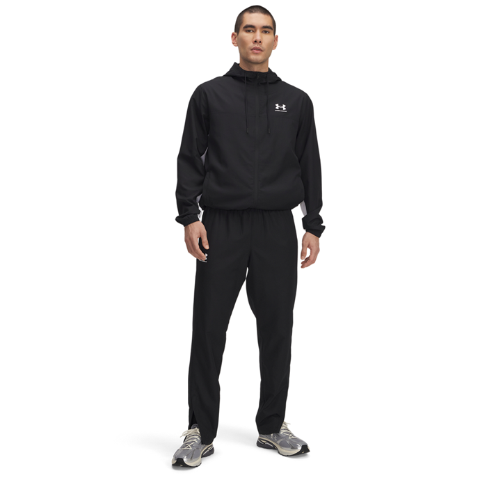 Rival Windbreaker Housut Musta