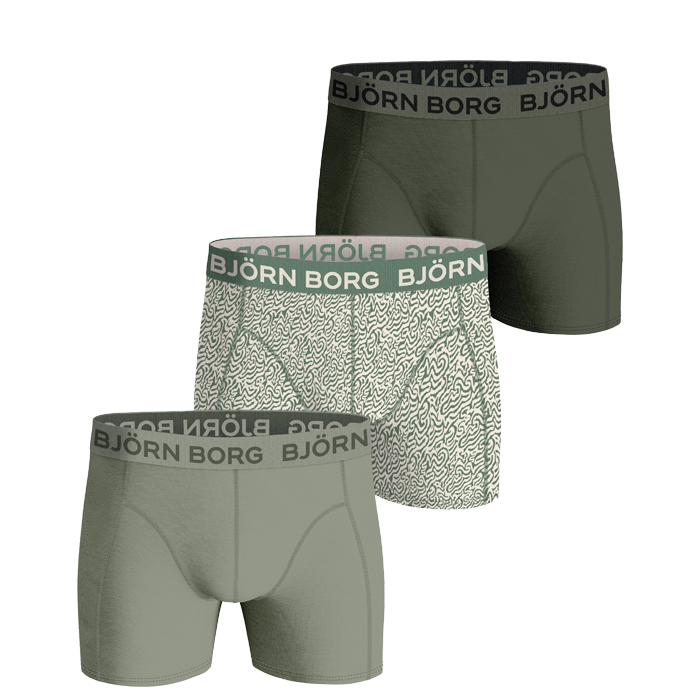 Björn Borg 3-Pack Cotton Stretch Boxer Multipack