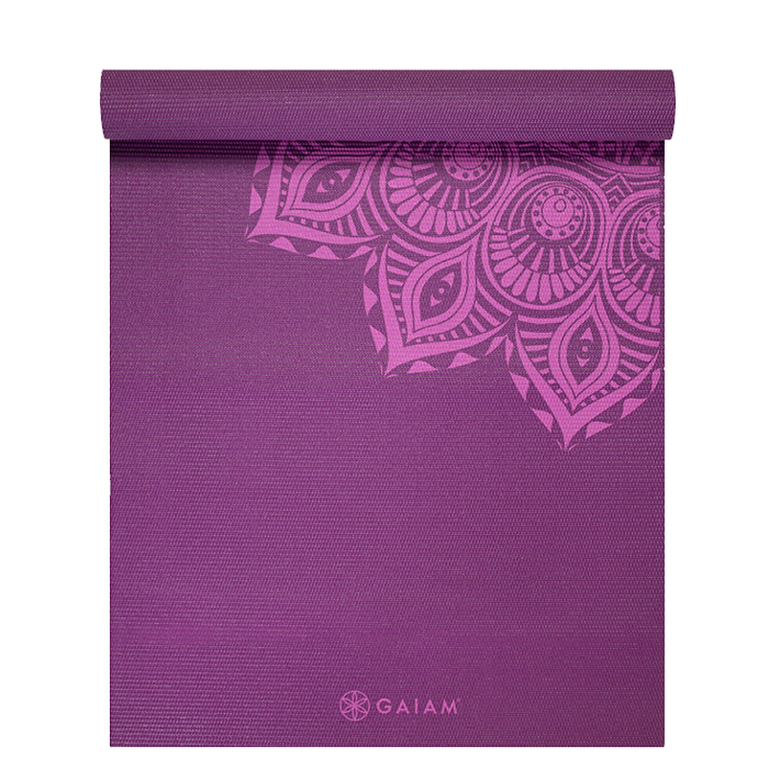 Joogamatto 6mm Purppura Mandala