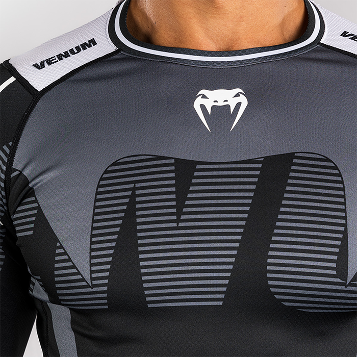 Venum Adrenaline Rashguard Musta Harmaa