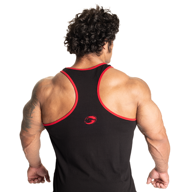 Vintage T-Back Paita Musta/Punainen