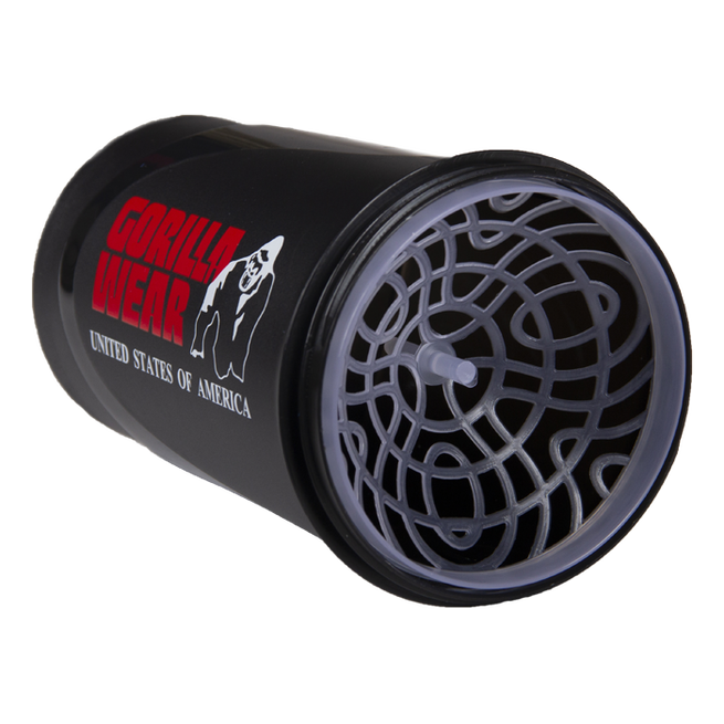 Gorilla Wear Wave Shaker Musta/Punainen 600 ml