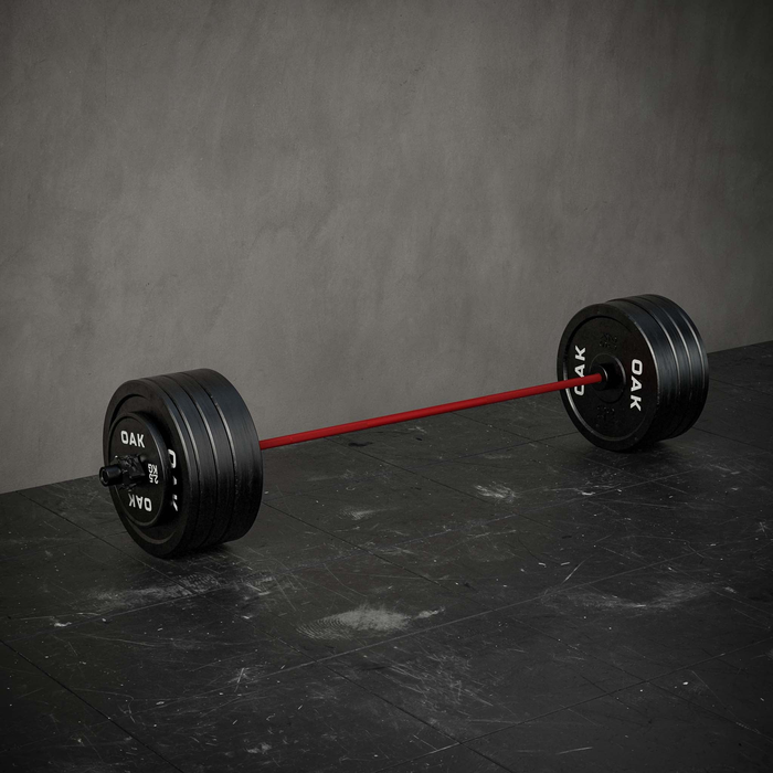 OAK Naisten Levytankosetti 15 kg ja 90 kg Painolevyt