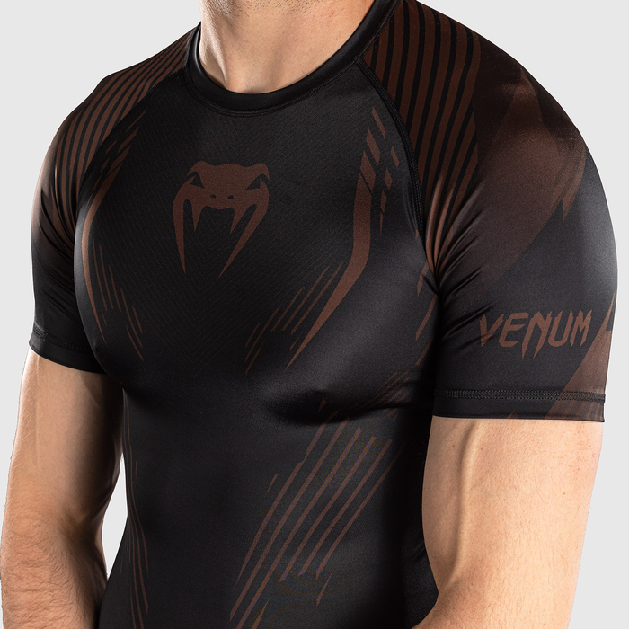 Venum NO-GI 6.0 Lyhythihainen Rashguard Musta/Ruskea