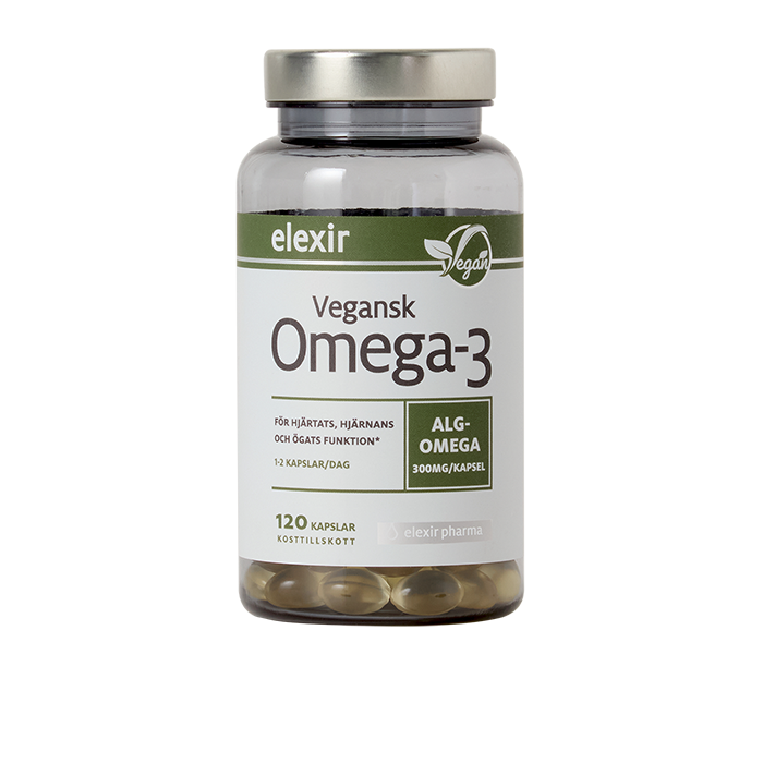 Vegansk Omega-3, 120 kaps