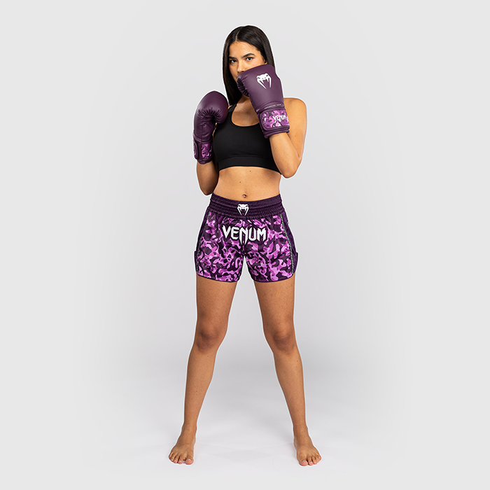 Venum Iris Muay Thai Shortsit Lila Vaaleanpunainen