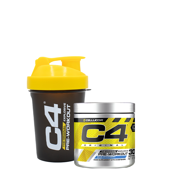 C4, 30 servings + shaker 400 ml