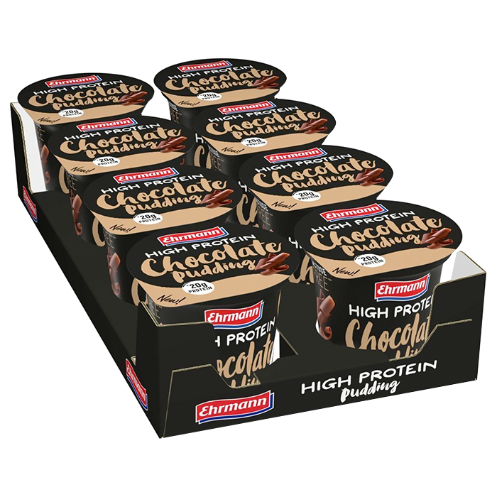 8 x Ehrmann Protein Pudding, 200 g