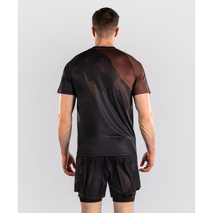 Venum NO-GI 6.0 Dry Tech T-paita Musta/Ruskea