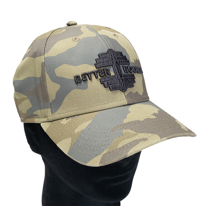 Better Bodies BB Baseball Cap Green Camo V2