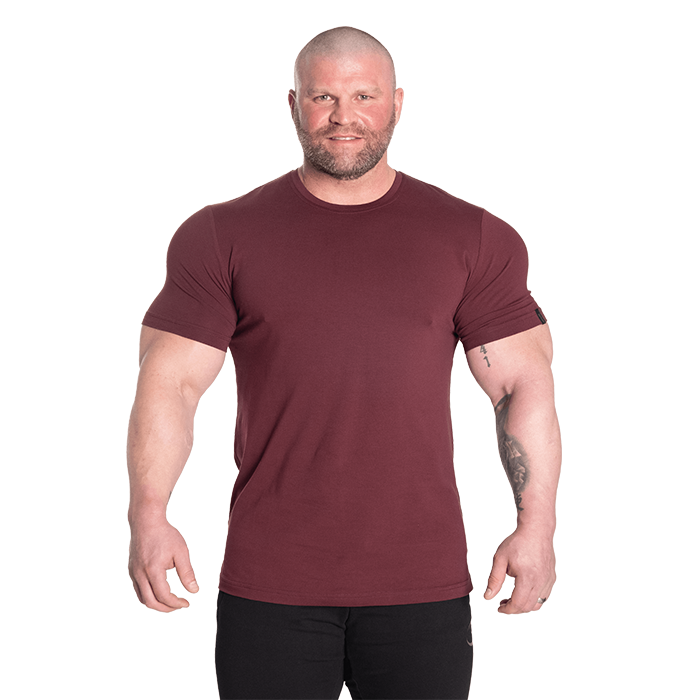 GASP Classic Tapered Tee Maroon