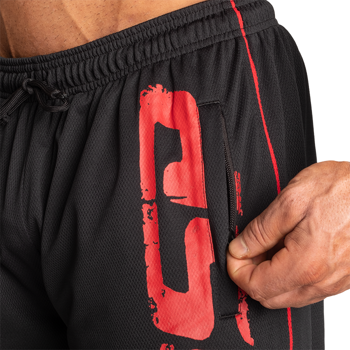 Pro Mesh Shorts, Black/Red