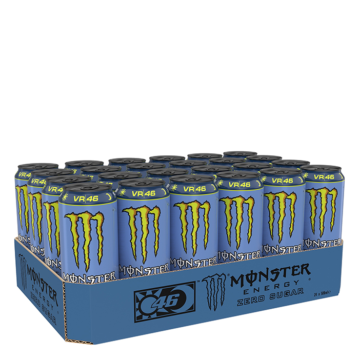 24 x Monster Energy 50 cl Valentino Rossi Zero Sugar