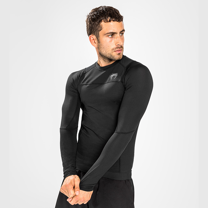 G-Fit Air Rashguard Pitk&auml;hihainen Musta