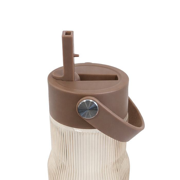 Casall Fluted Flip Straw Tumbler Juomapullo 0,85 L