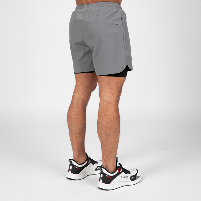 Cortez 2-in-1 Shortsit Harmaa