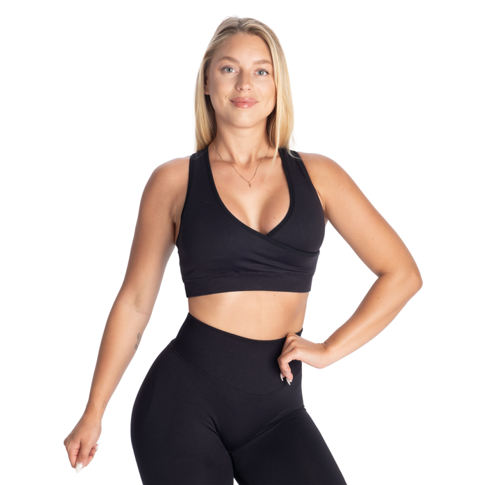Wrap Seamless Urheiluliivit Musta