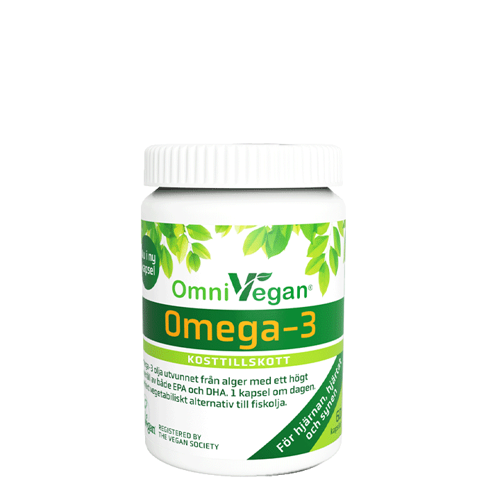 Vegetabilisk Omega-3, 60 caps