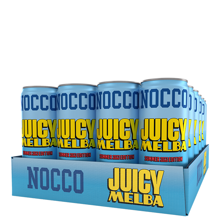 24 x NOCCO BCAA 330 ml Juicy Melba