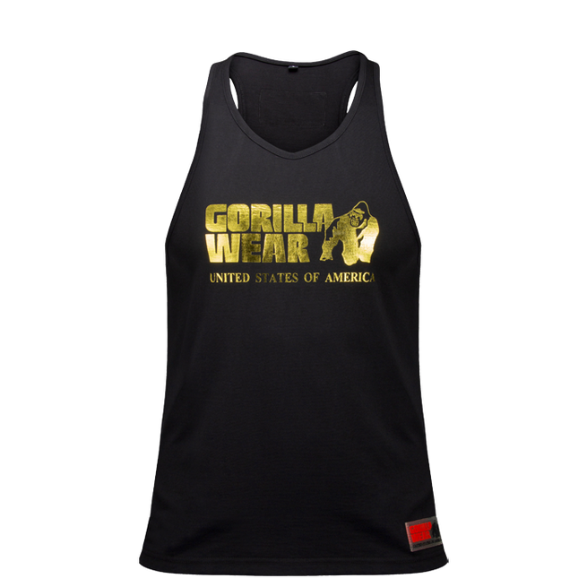Classic Tank Top, Musta/Kulta