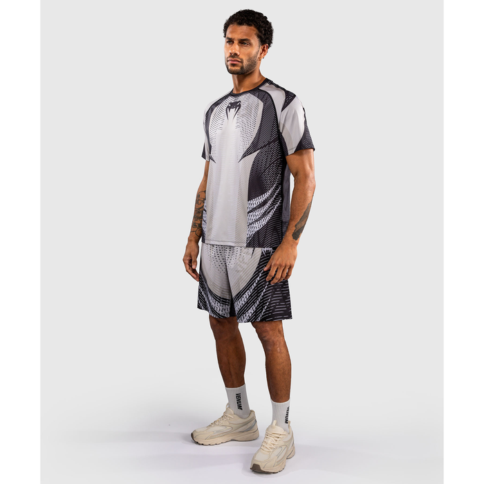 Venum GALACTIC 3.0 Dry Tech T-paita Off-White/Musta