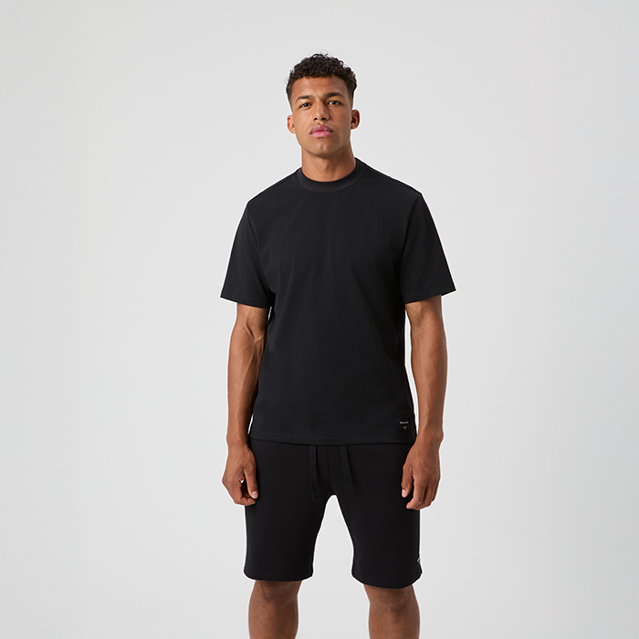 Centre High Neck T-paita Musta