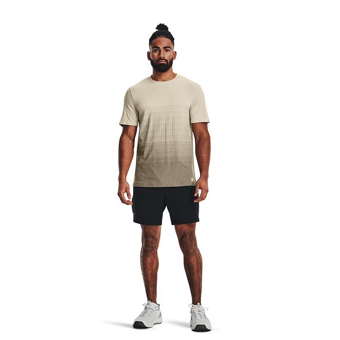 UA Vanish Woven 6in Shorts, Black
