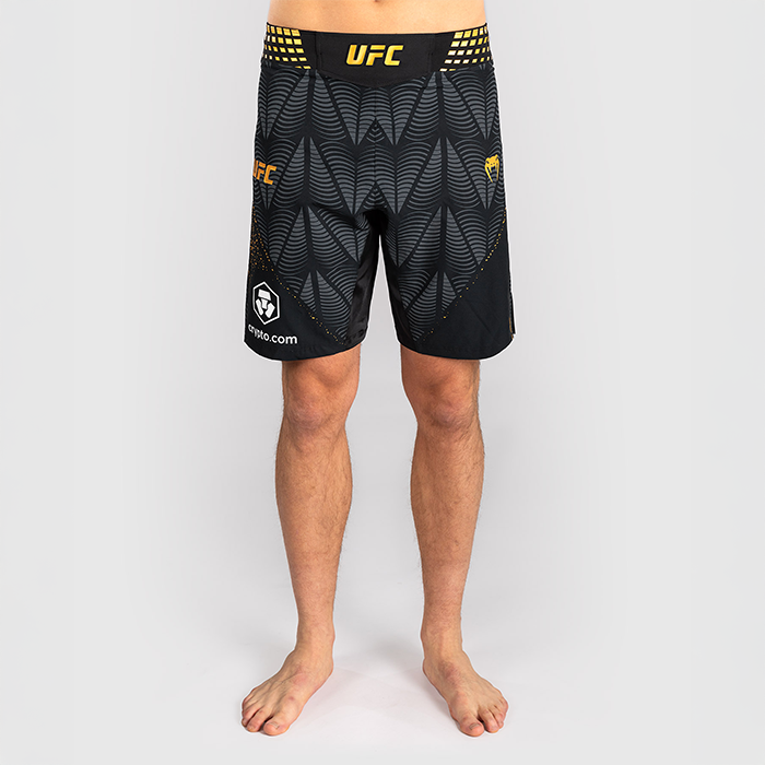 UFC Zenith by Venum Fight Night Fightshortsit Pitk&auml; malli Musta Kulta