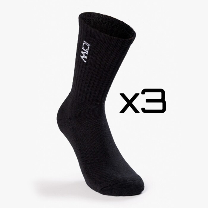 Training Unisex Socks 3-pack Black