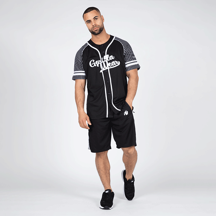 82 Baseball Jersey, Black