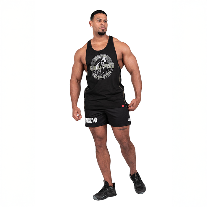 Miles Mesh Shorts Musta