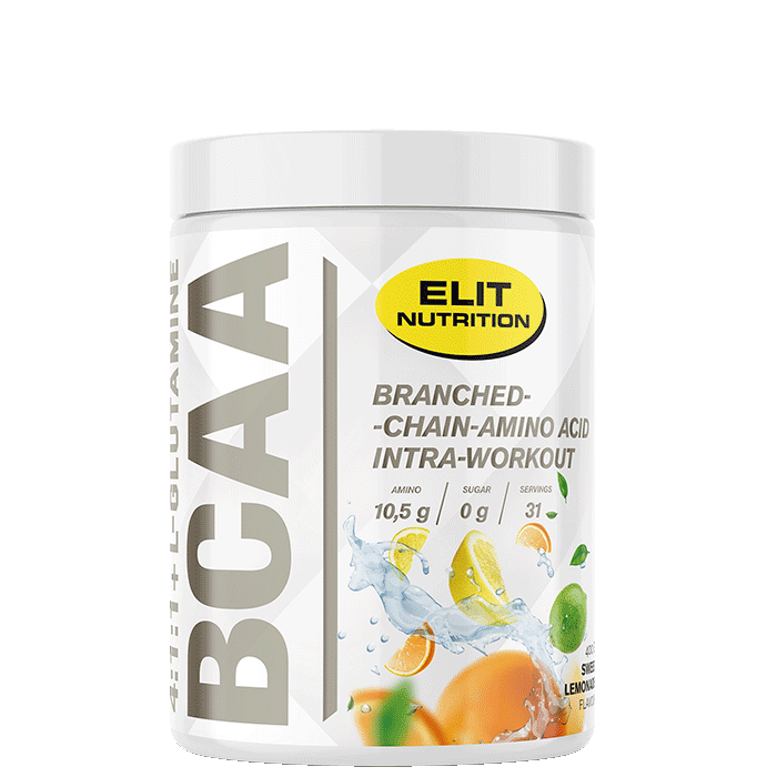 ELIT BCAA 4:1:1 + L-glutamine, 400 g lemonade