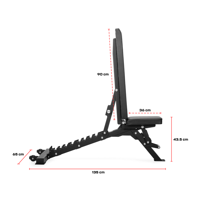 Gymstick FID Bench PRO Harjoituspenkki