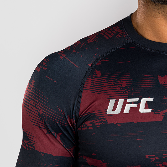 UFC Zenith by Venum Fight Week Rashguard Pitk&auml;hihainen Sininen Punainen Harmaa